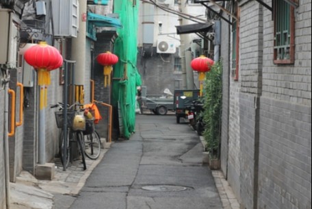 后羅圈胡同 - 位于北京市西城區，東南曲折走向